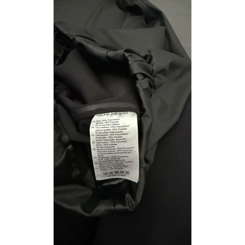Helly Hansen Rain Pants Size 152/12 Black Voss Waterproof Junior Youth Outdoors